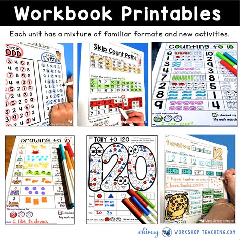 math workbook pages 1 - Whimsy Workshop Teaching