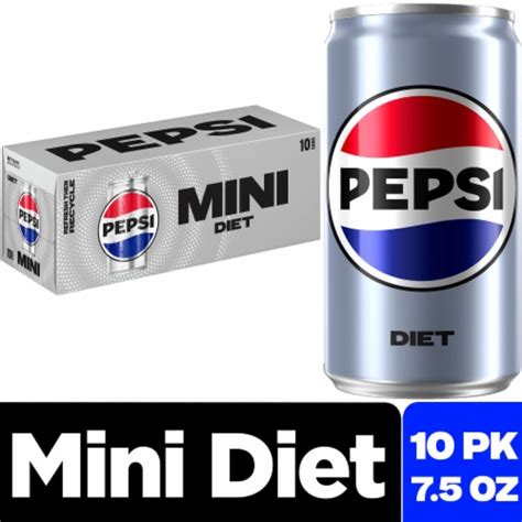 Diet Pepsi® Mini Cans, 10 pk / 7.5 fl oz - Kroger