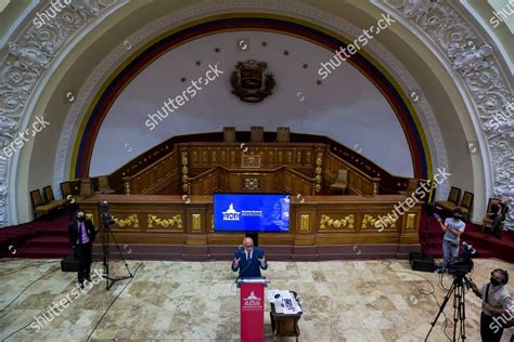 President National Assembly Venezuela Jorge Rodriguez Editorial Stock ...