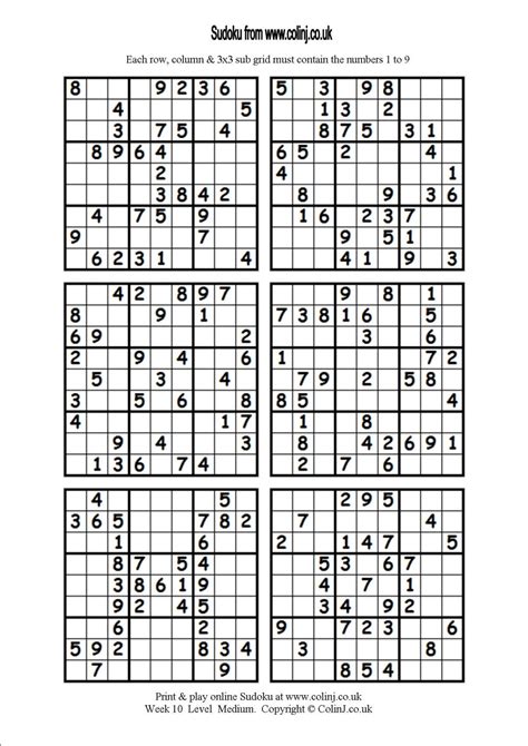 Printable Word Sudoku Puzzles Free - Beginner Sudoku Puzzles ...