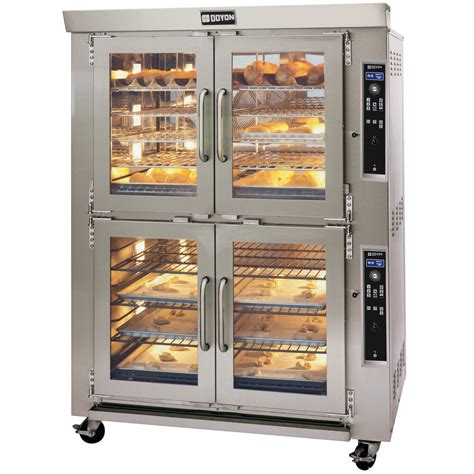 Doyon JA20G Jet Air Natural Gas Double Deck Bakery Convection Oven - 240V, 170,000 BTU