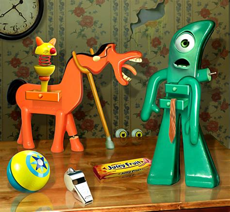 Gumby and Pokey by funkwood on DeviantArt