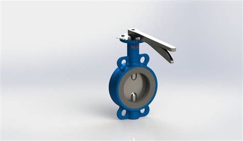 Butterfly Valve Design - download free 3D model by Mohsen-Jahanbakhsh - Cad Crowd