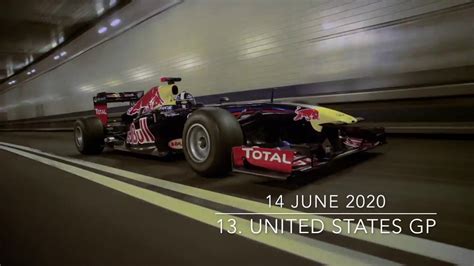 2020 F1 Season Calendar - YouTube