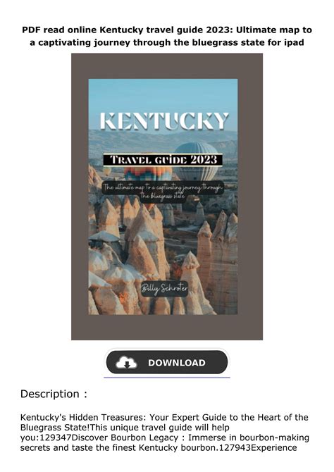 PDF read online Kentucky travel guide 2023: Ultimate map to a ...