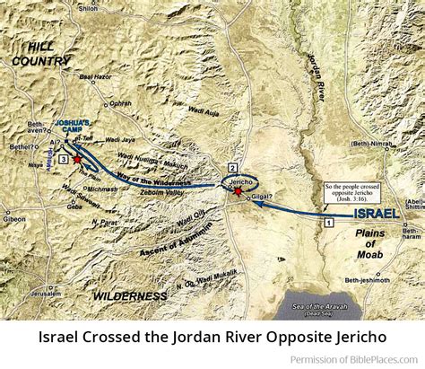 How wide and deep was the Jordan River where Israel crossed? | NeverThirsty