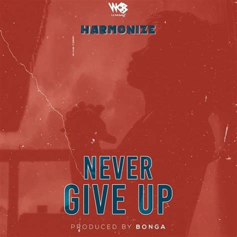 New AUDIO: Harmonize - Never Give Up | Download