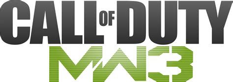 Call of Duty Modern Warfare 3 Logo PNG Transparent & SVG Vector - Freebie Supply