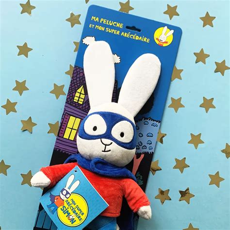 Simon Super Rabbit Plush with Abecedary - Simon