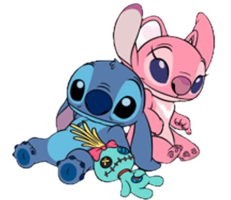 Stitch & Angel | Stitch and angel, Angel lilo and stitch, Stitch drawing