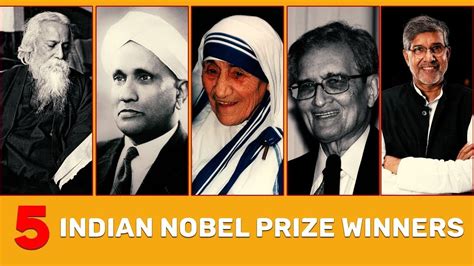 5 Indian Nobel Prize Winners | Simbly Curious - YouTube