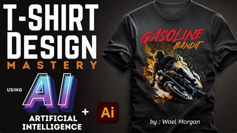 T-Shirt Design Mastery: Using A. I and Adobe Illustrator | Wael Morgan ...