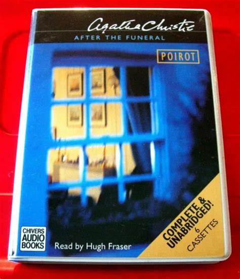 AGATHA CHRISTIE AFTER The Funeral Hercule Poirot 6-Tape UNAB Audio Hugh Fraser $24.02 - PicClick