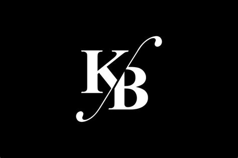 Kb Logo Design & Kb Logo in 2021 | Monogram logo design, Monogram logo, Typography poster design