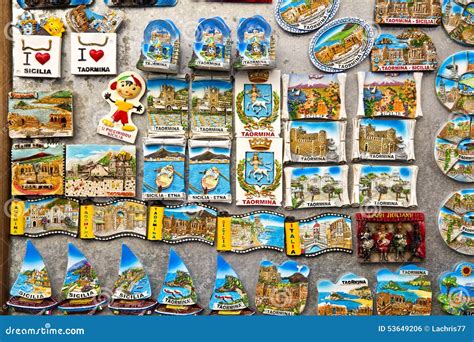 Taormina editorial photo. Image of sicily, souvenirs - 53649206