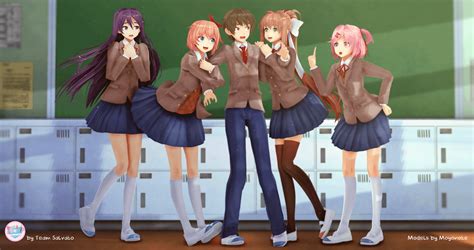 Doki Doki Harem Club! : r/DDLC