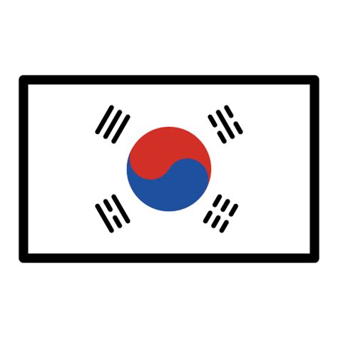 🇰🇷 Bandera: Corea Del Sur Emoji