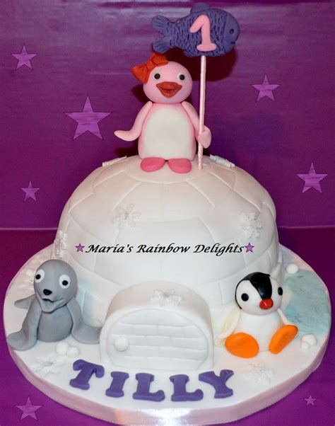 Pinga cake ;) its Pingu sis. | Rainbow delight, Cake, Pingu