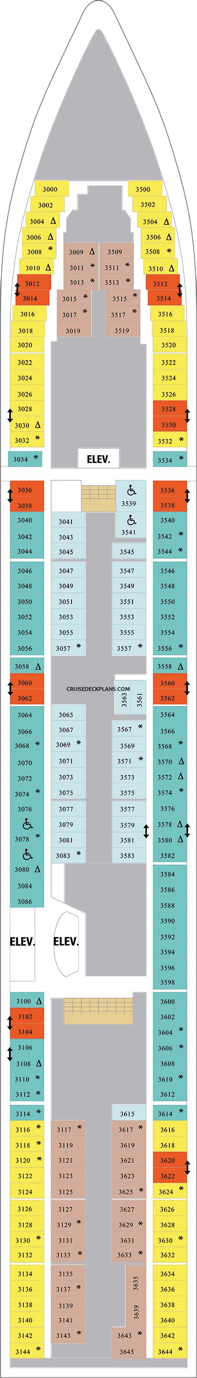 Serenade of the Seas Deck Plans, Diagrams, Pictures, Video