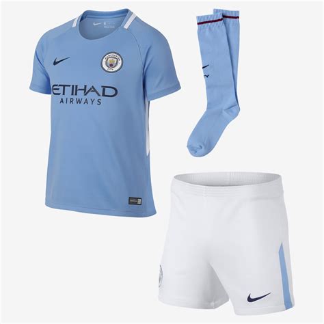 Nike Jr. Breathe Manchester City FC Kit 2017/18 - Soccer Premier