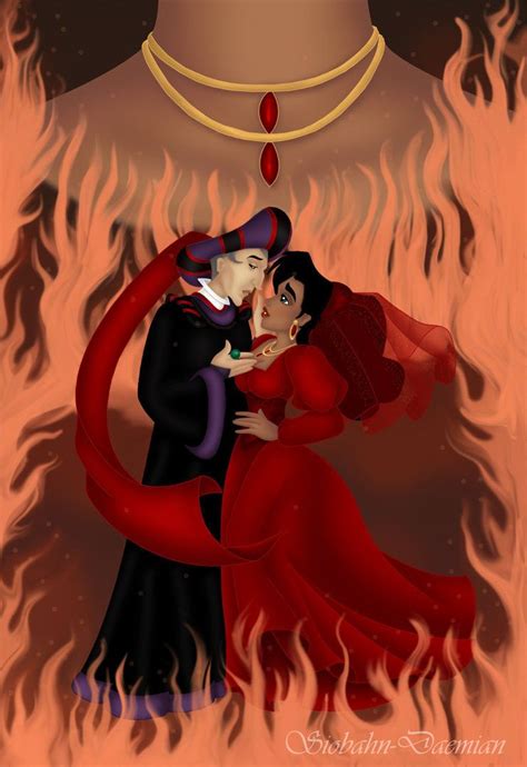 Frollo & Esmeralda Fan Art: Hellfire Frollo | Esmeralda disney, Walt disney princesses, Black ...