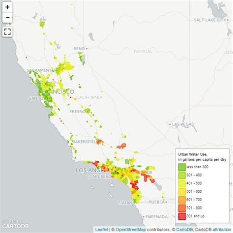 map – California Drought