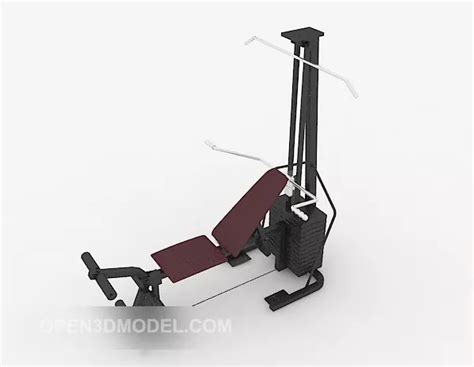 Sport Physical Exercise Equipment Free 3d Model - .Max - Open3dModel