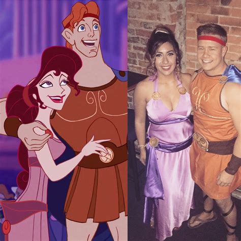 Hercules And Meg Costume Diy : His and hers cute couple disney ...