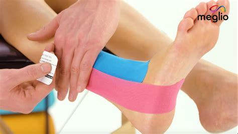 Taping guide for Ankle Pain - Peroneal tendonitis - YouTube