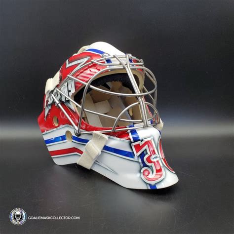 Igor Shesterkin Unsigned Goalie Mask Team Russia – Goalie Mask Collector