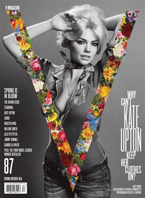 Kate Upton by Inez & Vinoodh for V Magazine, Spring 2014 V Magazine, Magazine Design, Fashion ...