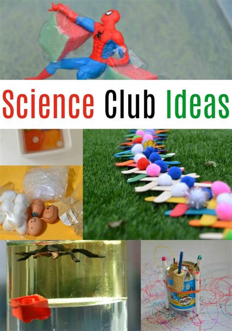 AMAZING School Science Club Ideas