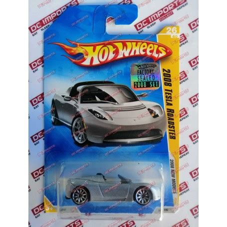 Hot Wheels | Mainlines | 2008 Tesla Roadster Silver 2008 New Models | Shop now