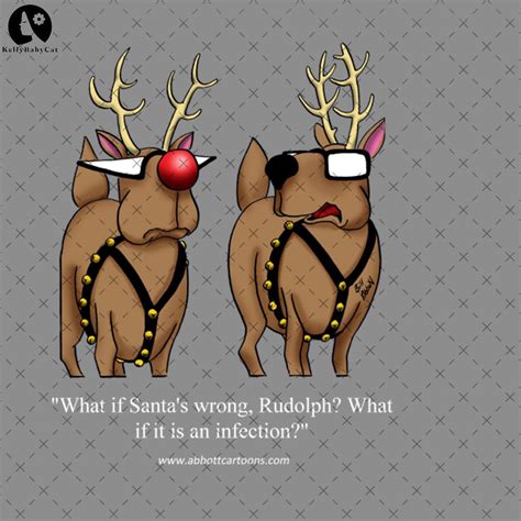 Funny Christmas Holiday Reindeer Cartoon PNG, Christmas PNG - Inspire ...