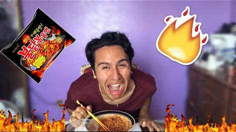 SPICY RAMEN CHALLENGE + MUKBANG - YouTube