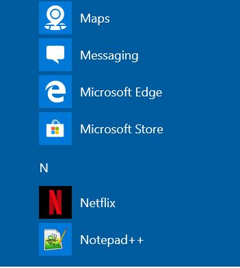 Start menu icons background edit - Windows 10 Forums