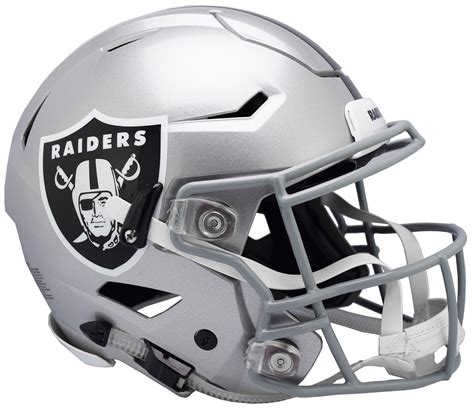 Oakland Raiders SpeedFlex Full Size Authentic Football Helmet - Speed ...