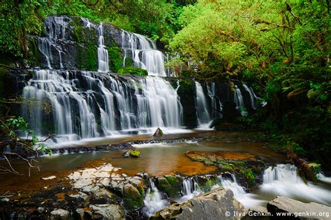 Purakaunui Falls Print, Photos | Fine Art Landscape Photography | Ilya ...