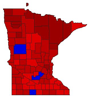 1964 Presidential General Election Results - Minnesota