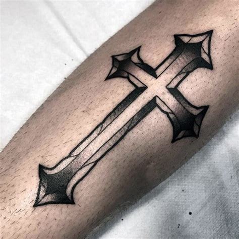 50 Badass Cross Tattoos For Men - Manly Design Ideas