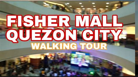 FISHER MALL QUEZON CITY WALKING TOUR - YouTube