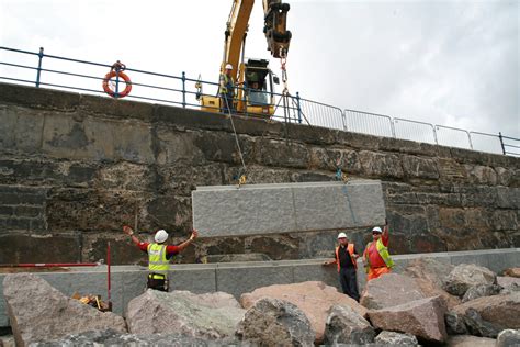 Concrete Marine & Coastal Sea Defence Walls | Poundfield Precast