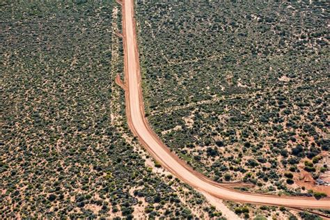 Premium Photo | Denham aerial view in shark bay australia