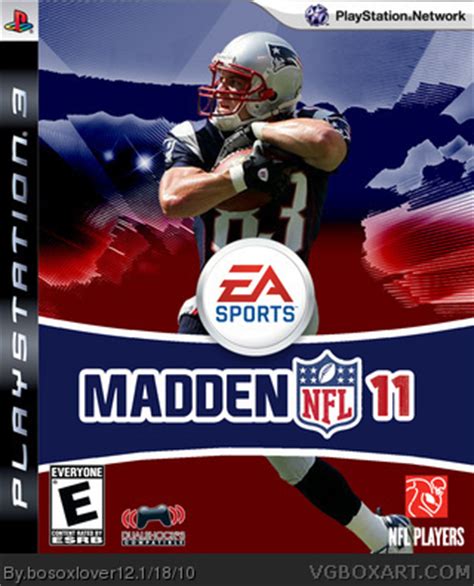 Madden NFL 11 PlayStation 3 Box Art Cover by bosoxlover12