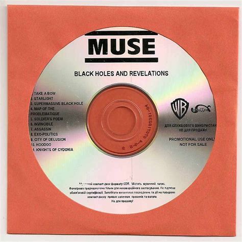 Muse - Black Holes And Revelations (2006, CDr) | Discogs