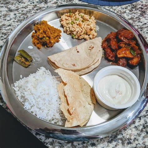 [Homemade] Indian Non-Veg Thali - food | Veg thali, Food network recipes, Food