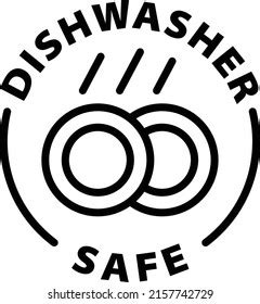 Dishwasher Safe Icon Royalty-Free Images, Stock Photos & Pictures ...