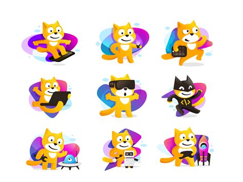 Scratch Cat by JB on Dribbble