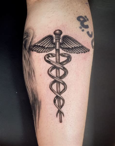 Joel Tattoos | Caduceus tattoo, Medical tattoo, Tattoos