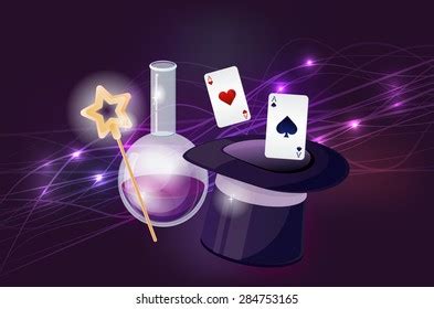 Set Subjects Magic Show Magic Tricks Stock Vector (Royalty Free) 284753165 | Shutterstock